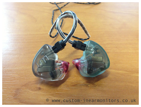 Unique Melody UE TF10 Reshell Custom In Ear Monitors