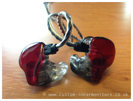 Unique Melody Shure SE530 Reshell Custom In Ear Monitors