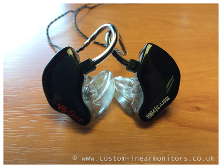 1964 Ears 1964-V6-S Custom In Ear Monitors