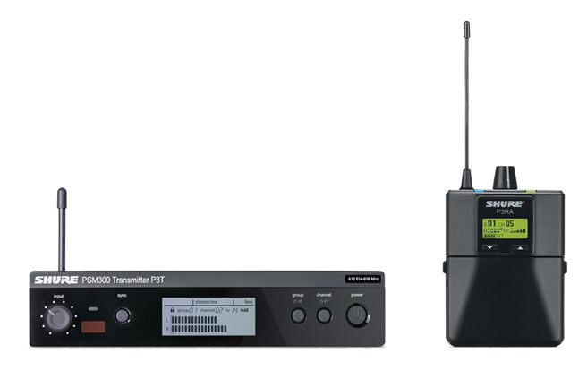 Shure PSM 300 Premium Stereo Wireless In Ear Monitoring System 